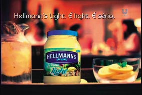 Peça da Hellmann's, que investiu na plataforma da alimentação saudável